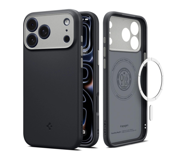 Spigen Nano Pop MagSafe do iPhone 18 Pro Max/17 Pro Max (black sesa - 1586455 - zdjęcie